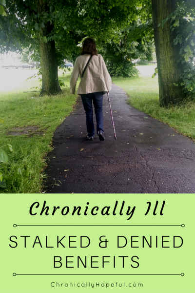 Pin "Stalked and denied benefits"