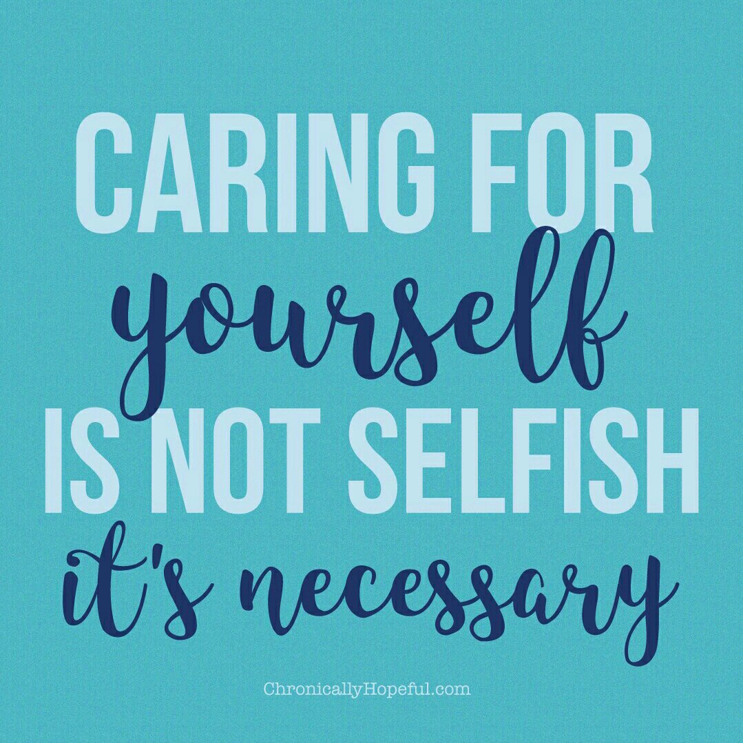 care for yourself