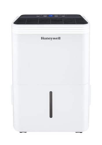 Honeywell TPFIT 12L/Day Dehumidifier For Home With Digital Display, Lowest Running Cost on market, Laundry Drying Dehumidifier, 24Hr Timer, Dehumidifier With Washable Dust Filter, 2.5L Water Tank