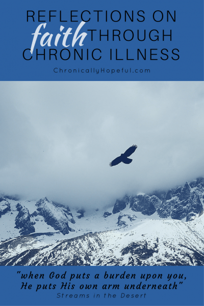 Reflections on faith through chronic illness