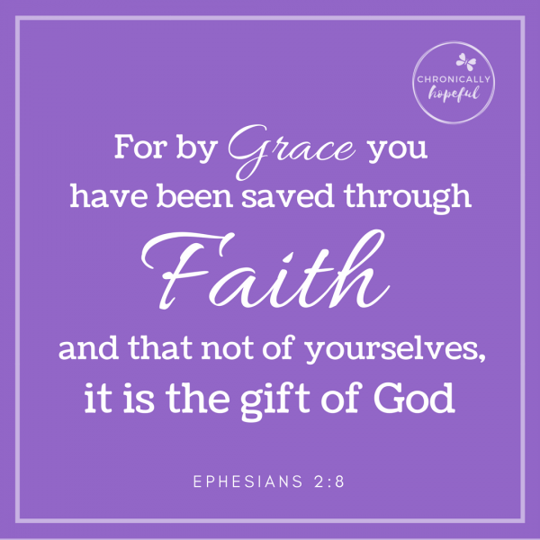 Eph 2:8 By faith you have been saved VERSE