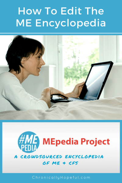 How To Edit MEpedia, ChronicallyHopeful