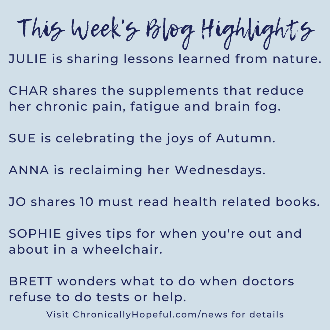 A list of this week's blog highlights