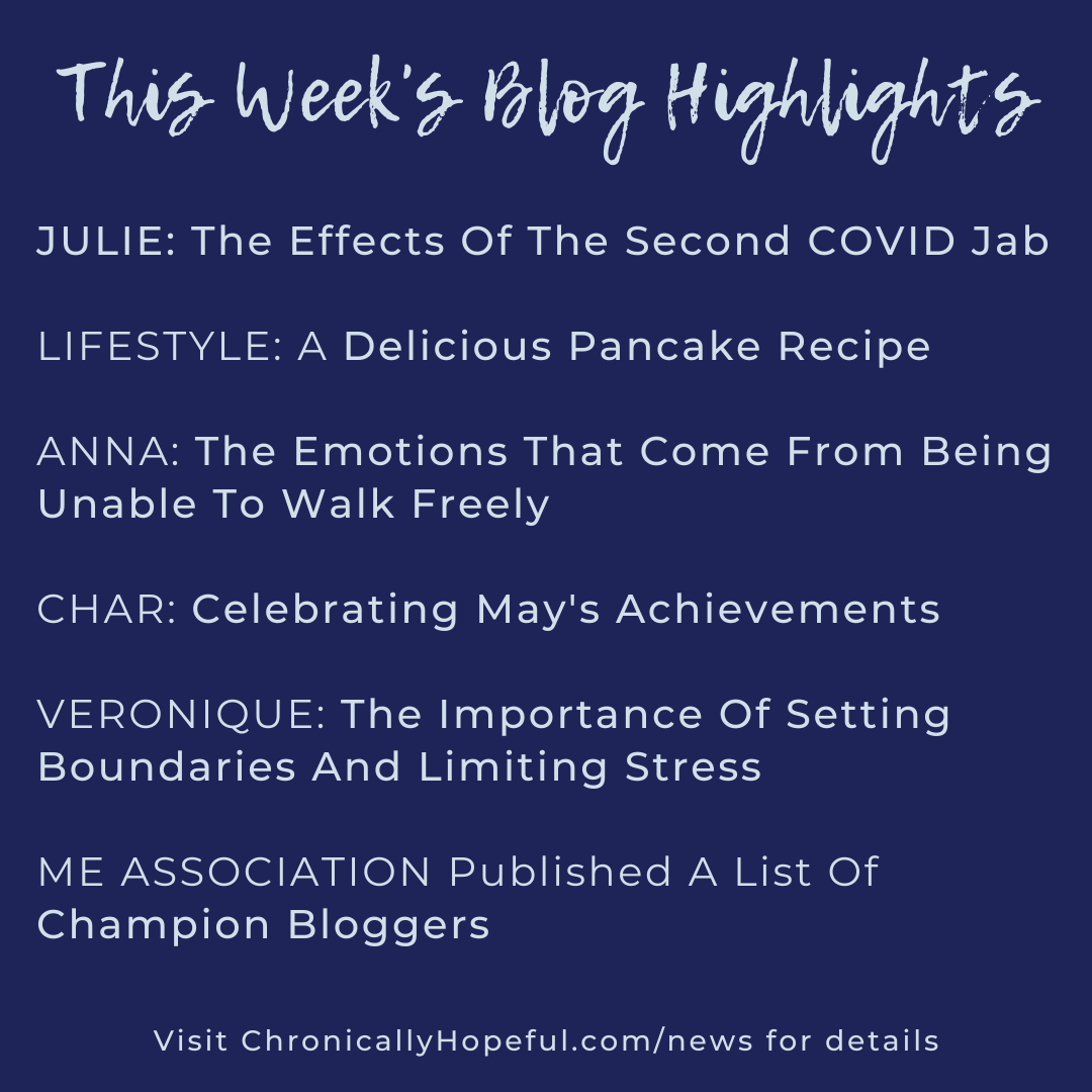A list of this week's MEcfs Blog Highlights