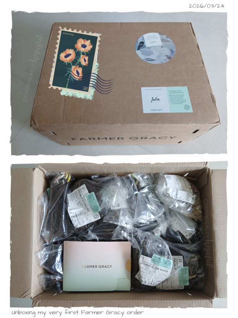 Farmer Gracy Order Arrived