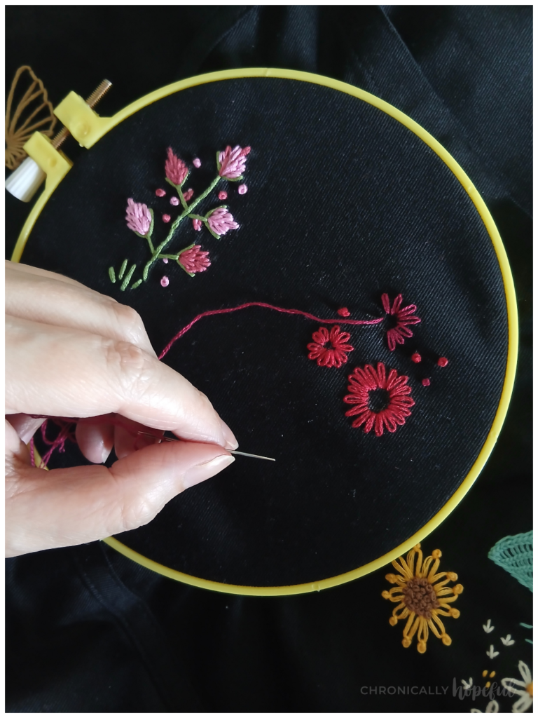 Lazy Daisy Stitch