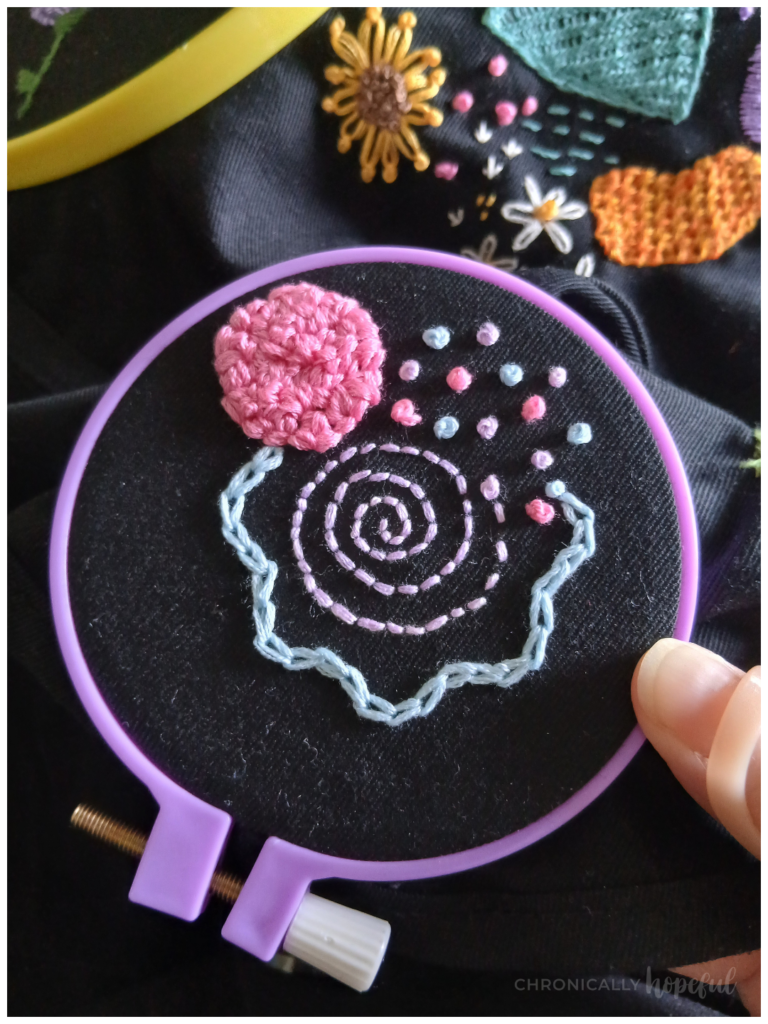 Wavy Chain Stitch