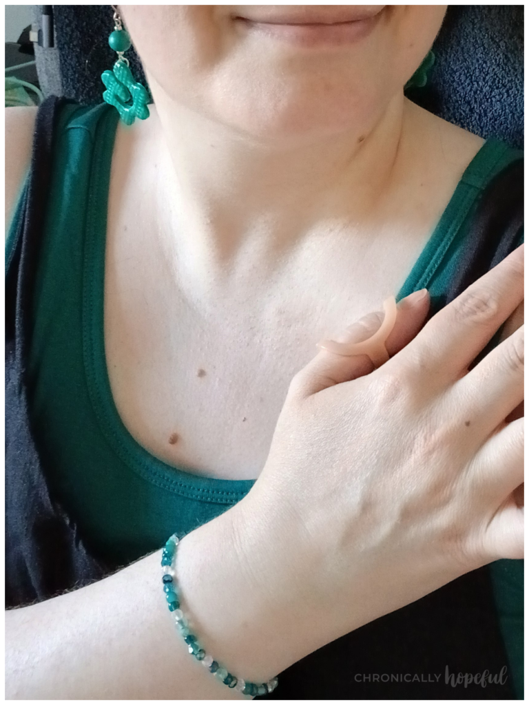 Green outfit