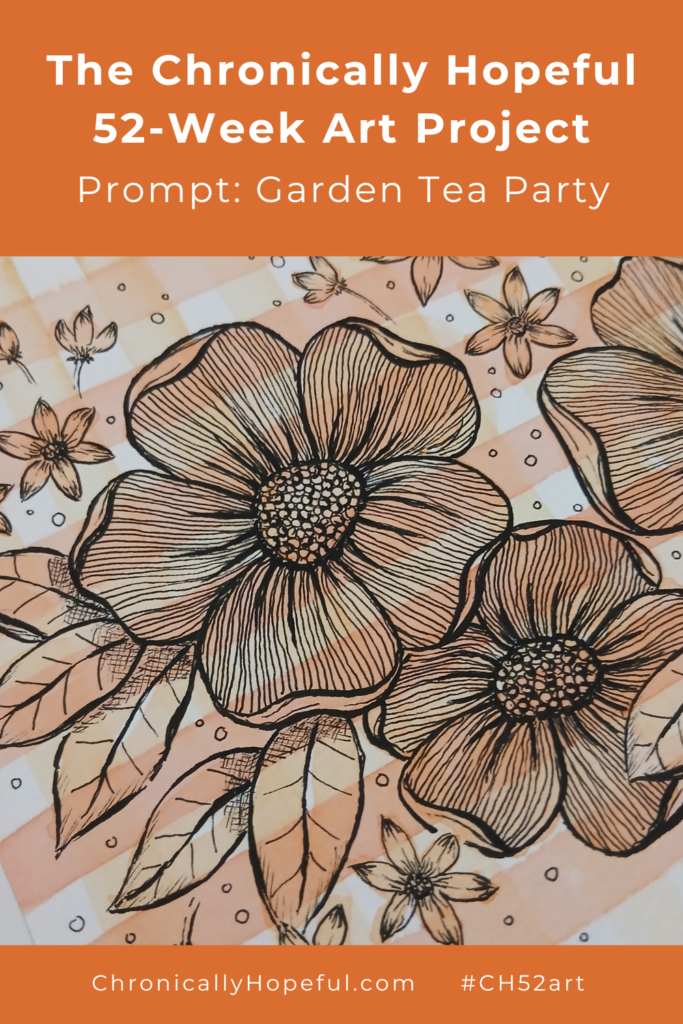 CH52art Project, Garden Tea Party, Pinterest