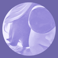 Chronically Hopeful Char Half Face PFP